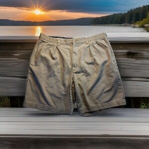 Polo Ralph Lauren‎ Men Classic Beige Chino Shorts Size 38 Tyler 1533